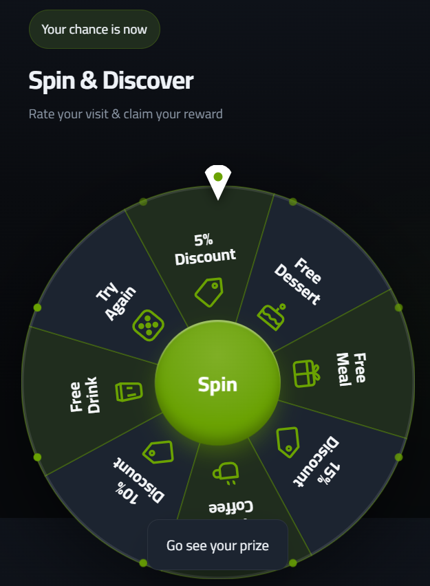 PlaynWin - Gamification as a Footfall Engine — screen 1
